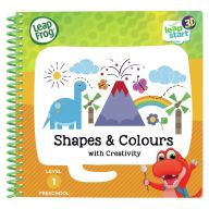 LeapStart 3D Preschool Shapes & Colours Activity Book